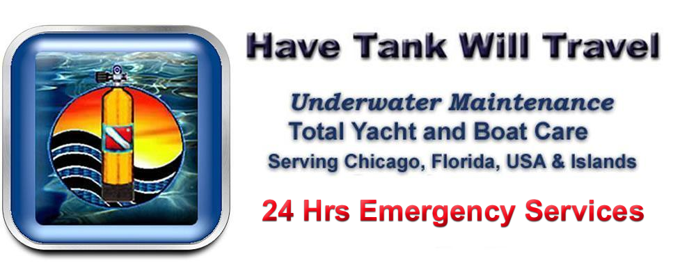 HTWT Logo Underwater Maiintenance Total Yacht and Boat Care Serving Chicago USA Florida and Islands 24 Hour Emergency Service 